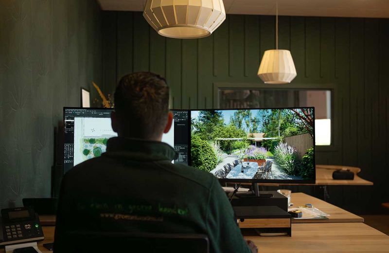Hoe wordt een tuinontwerp gemaakt?