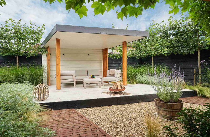 Sfeervolle tuin Metaalbuurt Apeldoorn