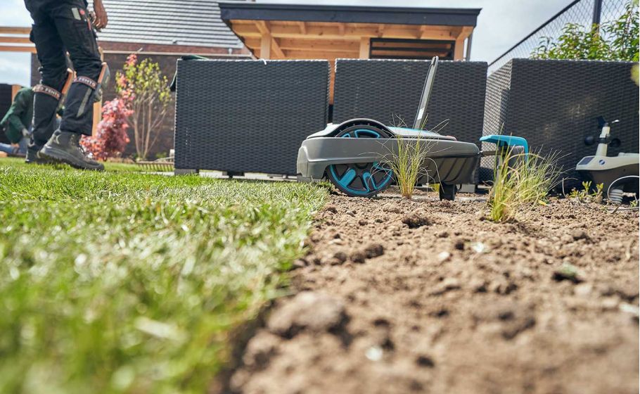 Robotmaaier met SensorControl